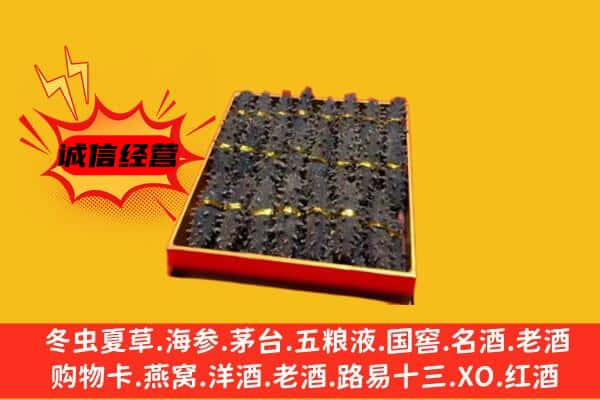 丰顺县回收海参